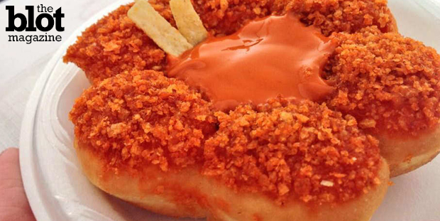 We all know fast food is pretty darn gross, but did you know it was hot-dog-in-between-two-pieces-of-fried-chicken or buffalo-sauce-on-a-doughnut gross? 