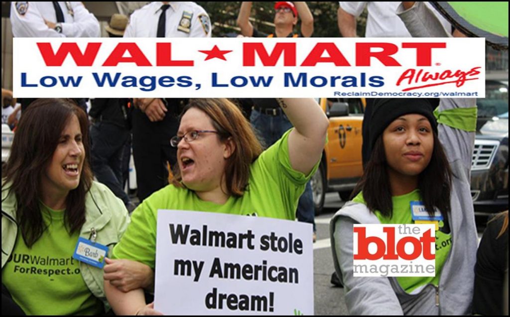 WALMART CLEANS UP ON AISLE WAGES
