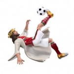 action figure Jesus soccer figure