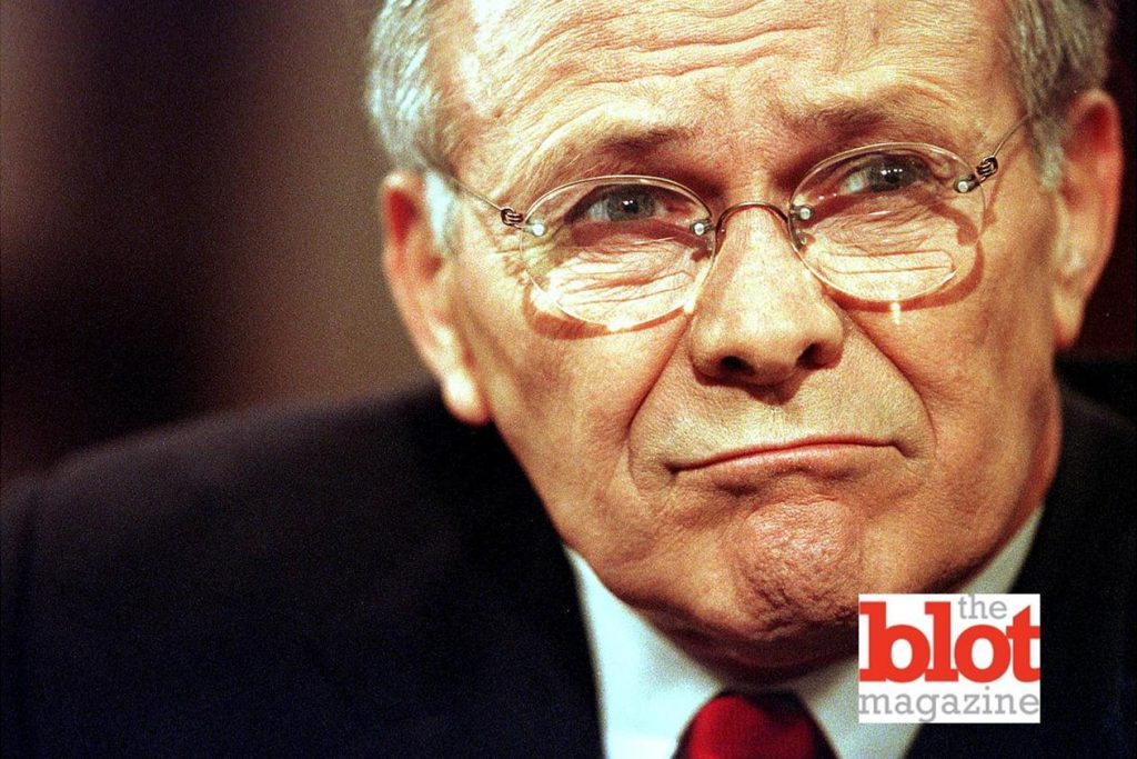 Exclusive Interview, Secrets of Donald Rumsfeld That We All Want to Know