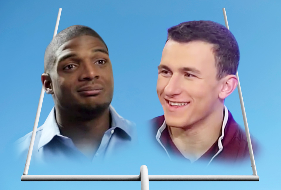 Johnny Manziel, Michael Sam Questionable Prospects at NFL Draft