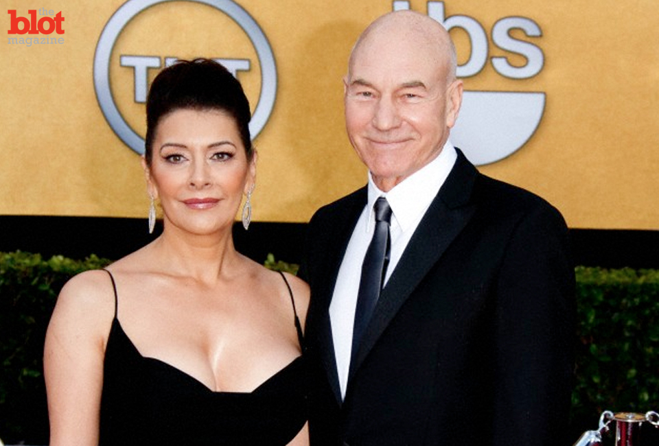 Patrick Stewart, here with Marina Sirtis in 2011, makes Michael Musto's list of rudest celebrities. Find out why below. (© Hubert Boesl/dpa/Corbis)