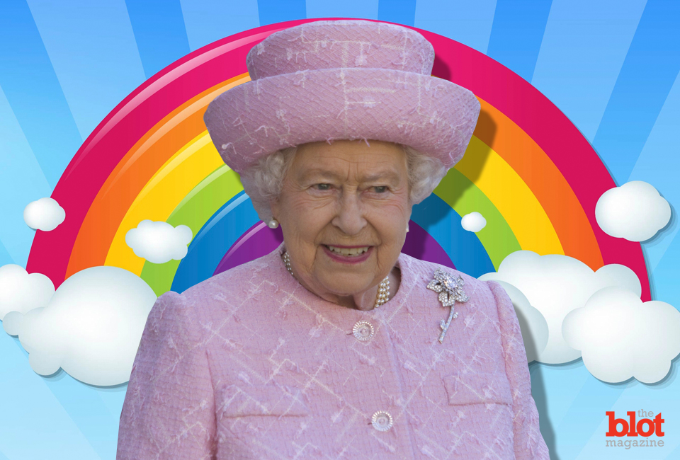 Scotland Yard says there are serious concerns about Queen Elizabeth's security because of gay staff at Buckingham Palace using apps like Grindr to hookup. (© Kalpana Kartik/Demotix/Corbis image)