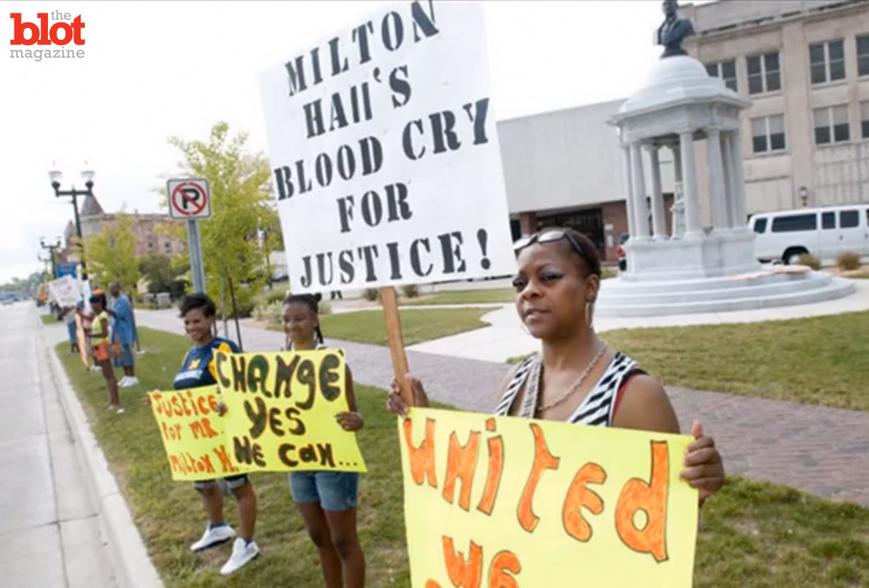 The release of dashcam footage of police shooting 40 rounds into a mentally ill Michigan man have communities rallying against police brutality.