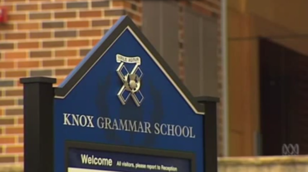 An Australian commission is hearing reports about a teacher and staff pedophile ring that spanned more than three decades at the exclusive Knox Grammar School in Wahroonga, New South Wales. (ABC News Australia photo)