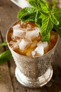 The mint julep was created to relieve pain — which is probably why it tastes so darn good. 