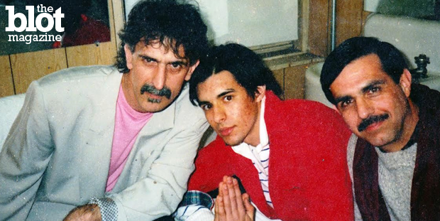 When chatting with Frank Zappa's brother Bob about his upcoming memoir, Dorri Olds got the scoop on one of music's most beloved and unusual characters. In above photo, Frank, left, sits with his nephew Jason, center, and his brother Bob, right. (Photo courtesy Bob Zappa)