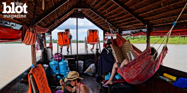 Piranhas, caimans and sloths, oh my! Kirsten Koza, TheBlot's adventure travel expert, tests an Amazon River trip and becomes hooked on piranha fishing ... (Photo by Kirsten Koza)