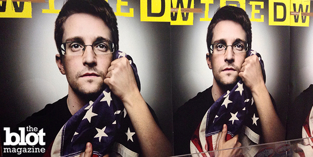 France is reeling from disclosures that the U.S. government spied on its leaders. Officials wonder if the docs came from a leaker other than Edward Snowden, who is seen above on copies of Wired magazine. (Mike Mozart/Flickr Creative Commons photo) 