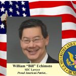 William Uchimoto, Courageous American Lawyer Fights False SEC Charge, Asian Scalp Claim