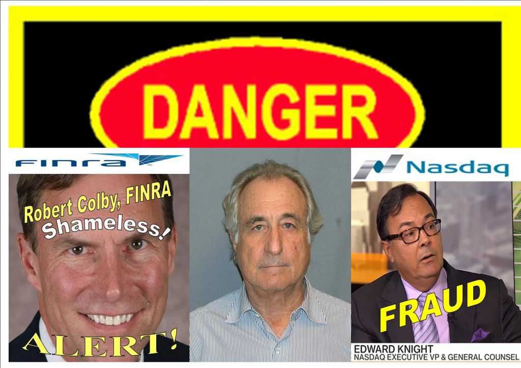 Fraud, Lies, How Nasdaq's William Slattery, FINRA's Robert Colby Lied to the FBI, Duped the Government