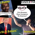 Stephen Rex Brown, NY Daily News Reporter Has Psychic Touch Exposing Georgetown Professor Chris Brummer Fraud