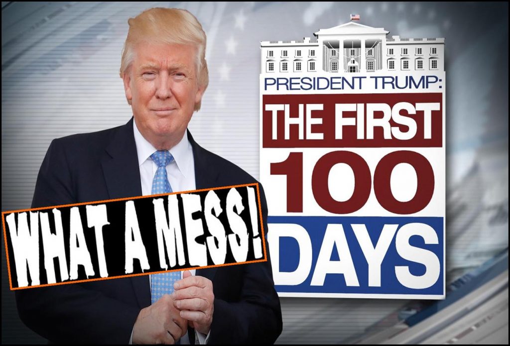Trump First 100 Days, What a Mess in Congress