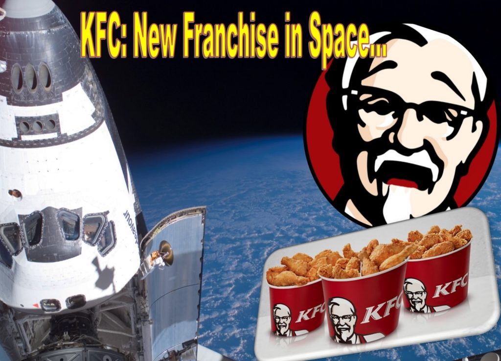 KFC Chicken Sandwich to Launch into Space, Opens New Franchise