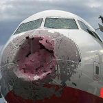 American Air Flight 1897 Emergency After Crazy Hail