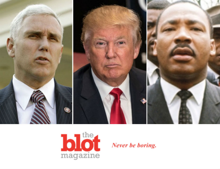 VP Mike Pence Loses Mind, Compares Trump to MLK