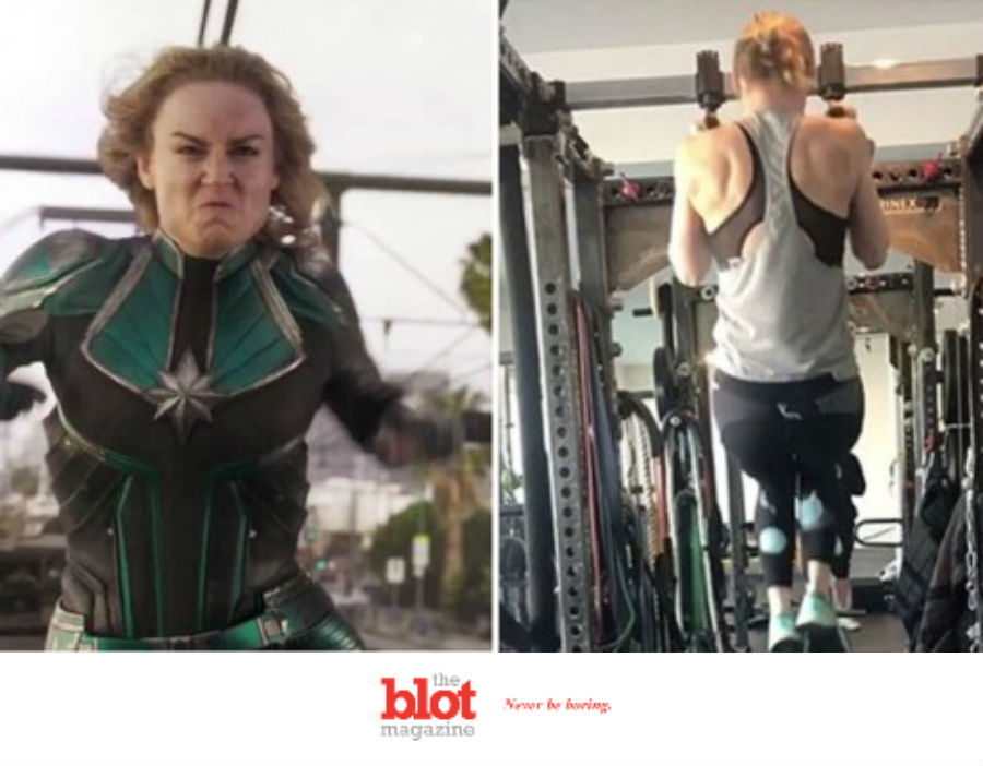 The Brie Larson Captain Marvel Workout Was For Reals