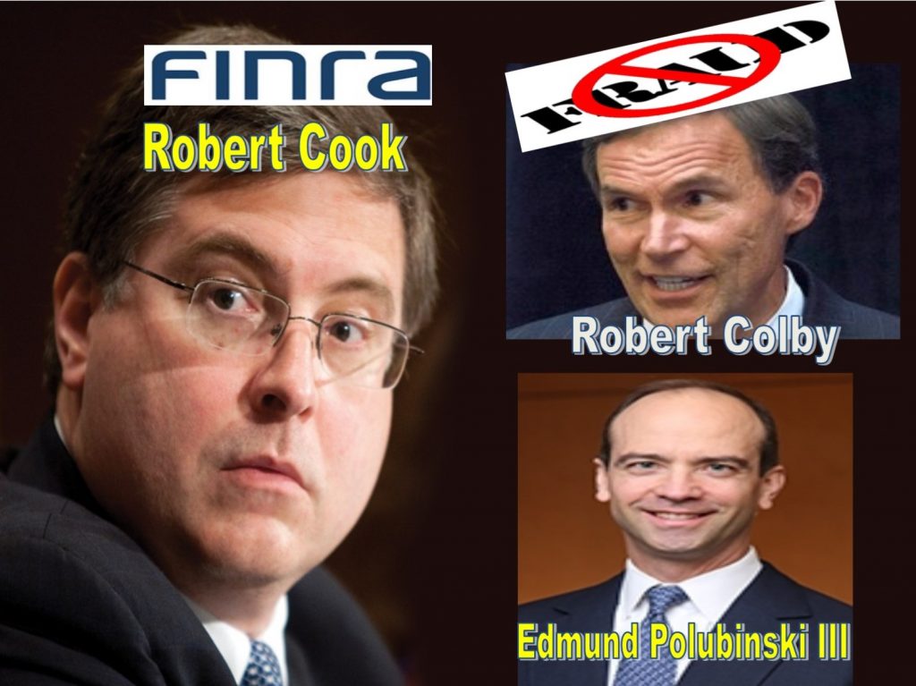 Robert Colby, FINRA, Edmund Polubinski III, Davis Polk, Alan Lawhead, Chris Brummer, FINRA NAC, Georgetown Law, BYU Brigitte Madrian, Luis Viceira, Daren Garcia, Nicole Gueron, fraud