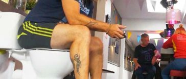 Belgian Man Sits on Toilet 5 Days, Aiming at Record