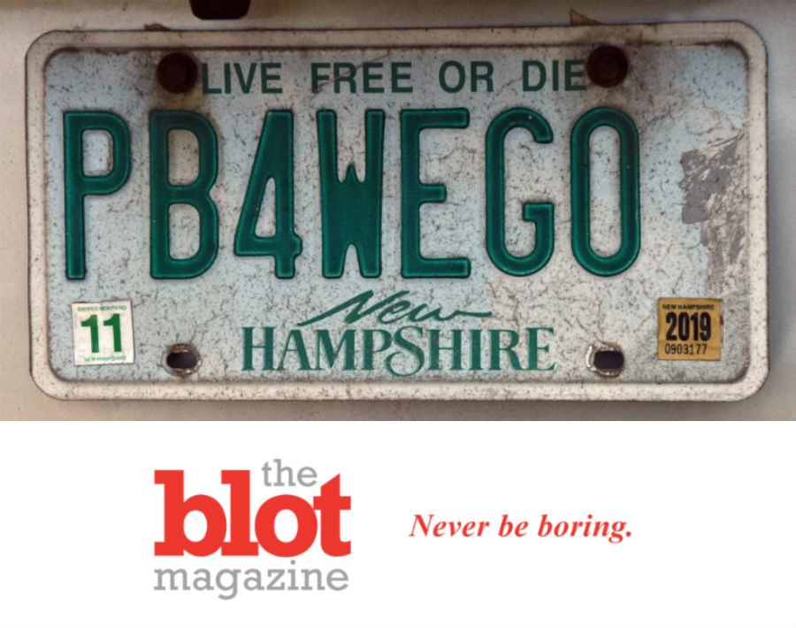New Hampshire Woman Fights State to Keep PB4WEGO License Plate