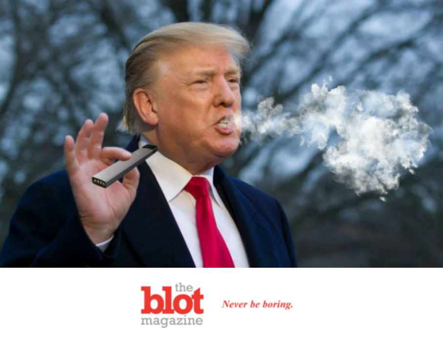 Trump Admin Considers Federal Ban on Vaping Products