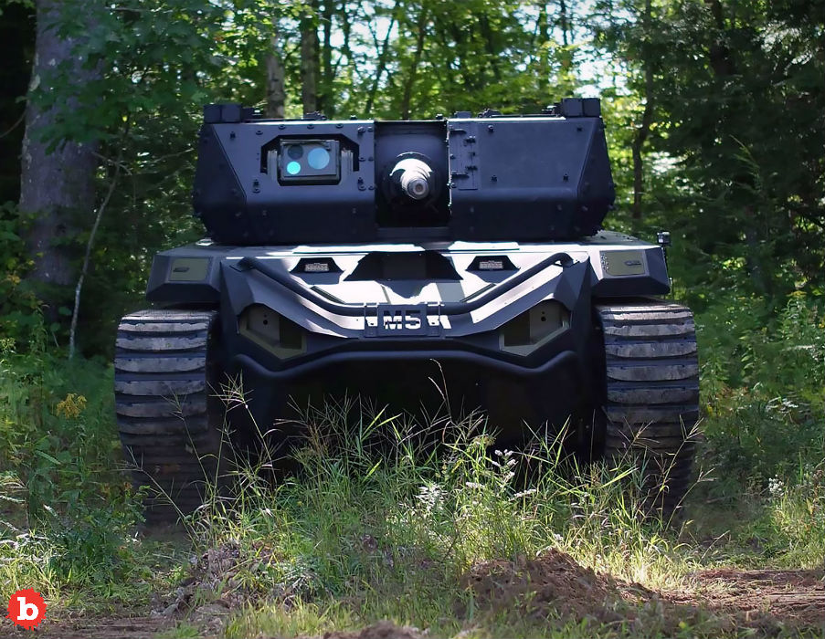 Skynet Gets Closer With Ripsaw M5 Robotic Tank
