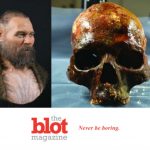 See the Face of Man’s Skull, Mounted on a Stake 8,000 Years Ago