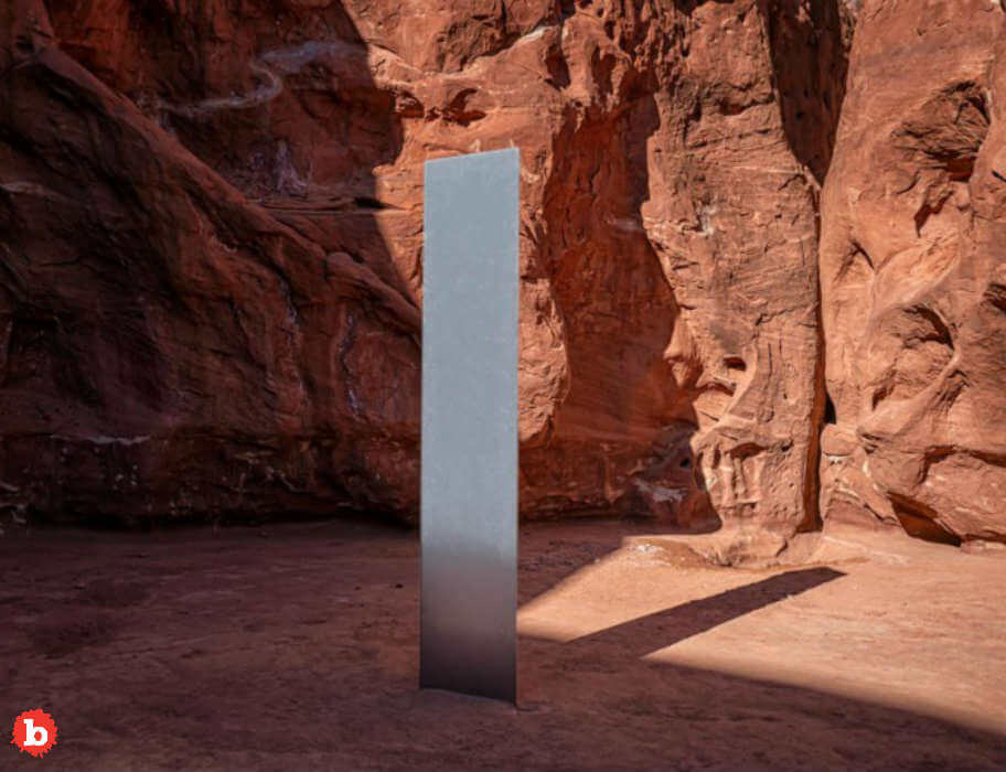 Weird: Mystery Utah Monolith First Appears, Gets Press, Disappears