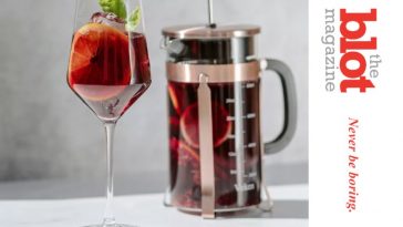 Turn Your French Press Into A Summer Sublime Sangria Maker