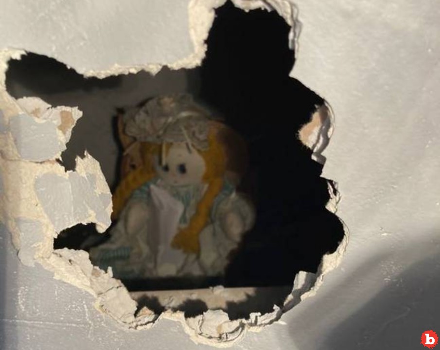 Liverpool Homeowner Finds Creepy Doll in Wall, With Note of Murders