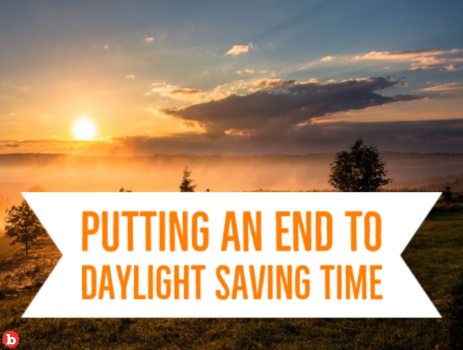 Daylight Savings is Stupid, Time to End it Once and For All of Us
