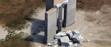 Georgia Guidestones Suffer Severe Damage From Bomb Explosion