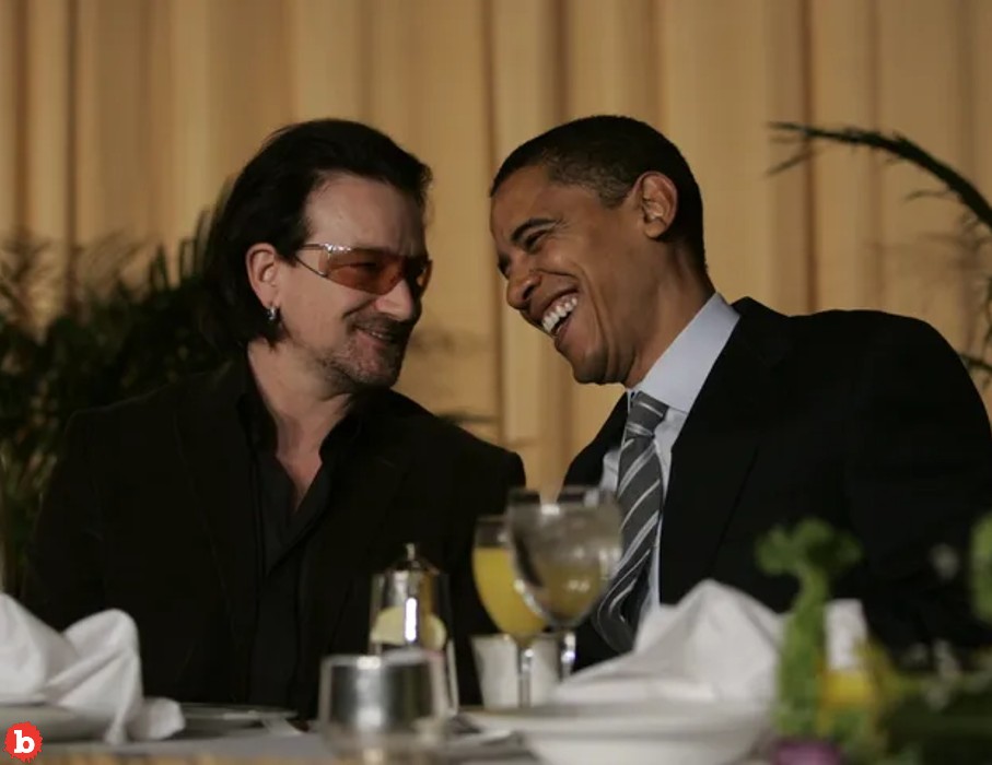 Obama Got Bono So Drunk, Bono Woke Up in Lincoln Bedroom