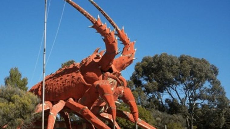 Meet Larry, The Giant Lobster in Kingston, Australia