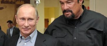 Russia’s Vladimir Putin Honors Steven Seagal With Decree