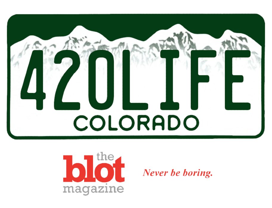 Colorado to Auction 20 Cannabis-Themed License Plates