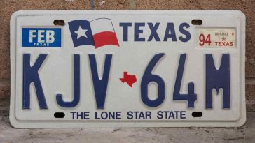 Innocent Man Throws Away Old License Plates, Gets Arrested