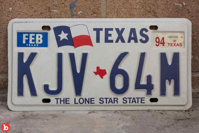 Innocent Man Throws Away Old License Plates, Gets Arrested