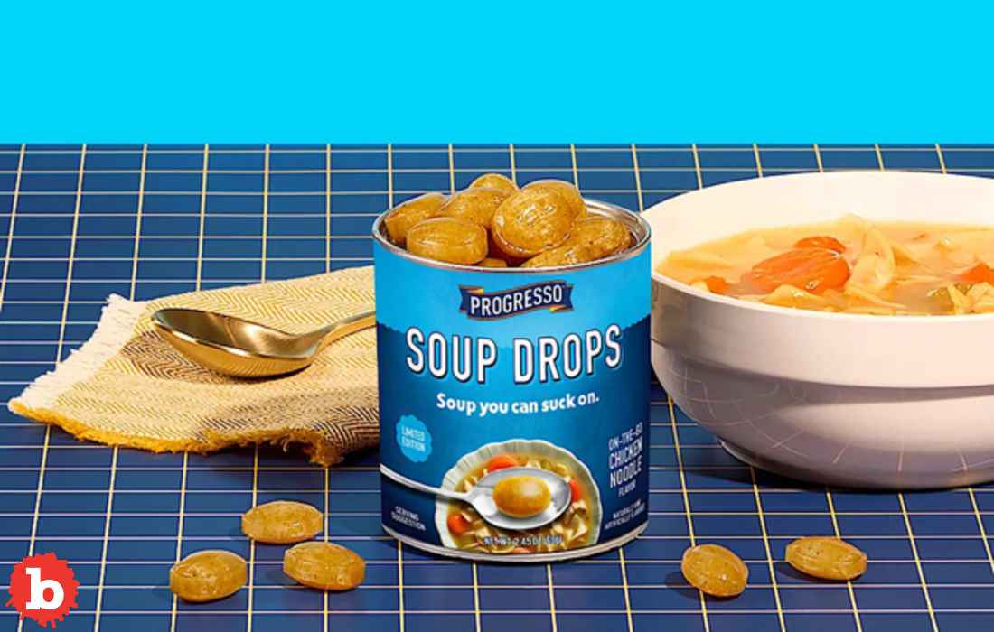 General Mills Makes Progresso Soup Drops, Or Chicken Soup Hard Candy