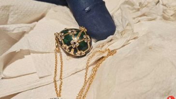 Octopussy Fabergé Pendant Recovered From Thief's Bowels